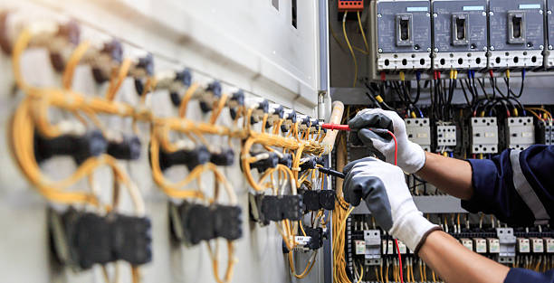 Professional Electrician technician working in Eastland, TX